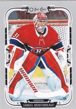 2025-26  O-PEE-CHEE BASE CARD SAMUEL MONTEMBEAULT (ERROR CARD) #123