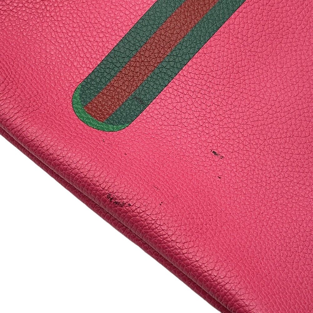 Gucci Backpack Drawstring Logo Knapsack Leather 5… - image 6