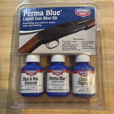 Perma blue liquid gun blue kit 