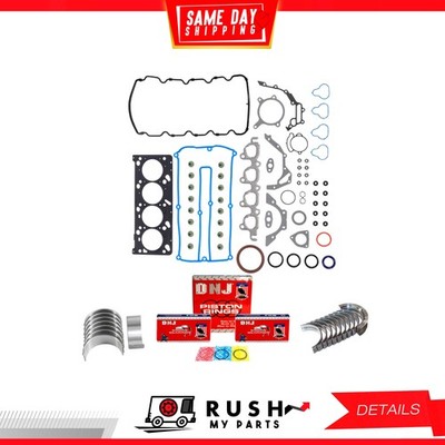 01-03 Engine Full Gasket Set Bearing Rings For Ford Escort 2.0L DOHC DNJ RRK441