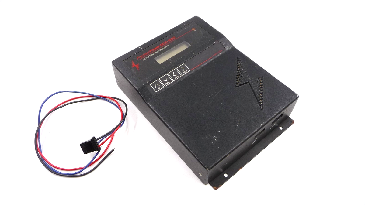 PPI DCX-1000 by Precision Power 4-way digital old school crossover