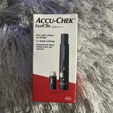 Accu-Chek FastClix Lancing Device and 6 Lancets for Diabetic Testing​