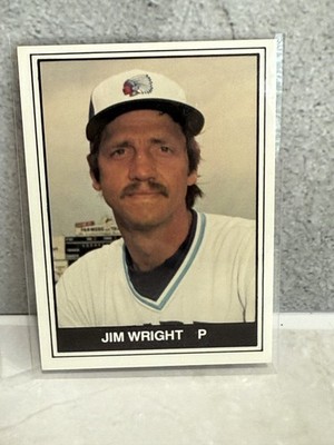 1982 Syracuse Chiefs TCMA #10 Jim Wright