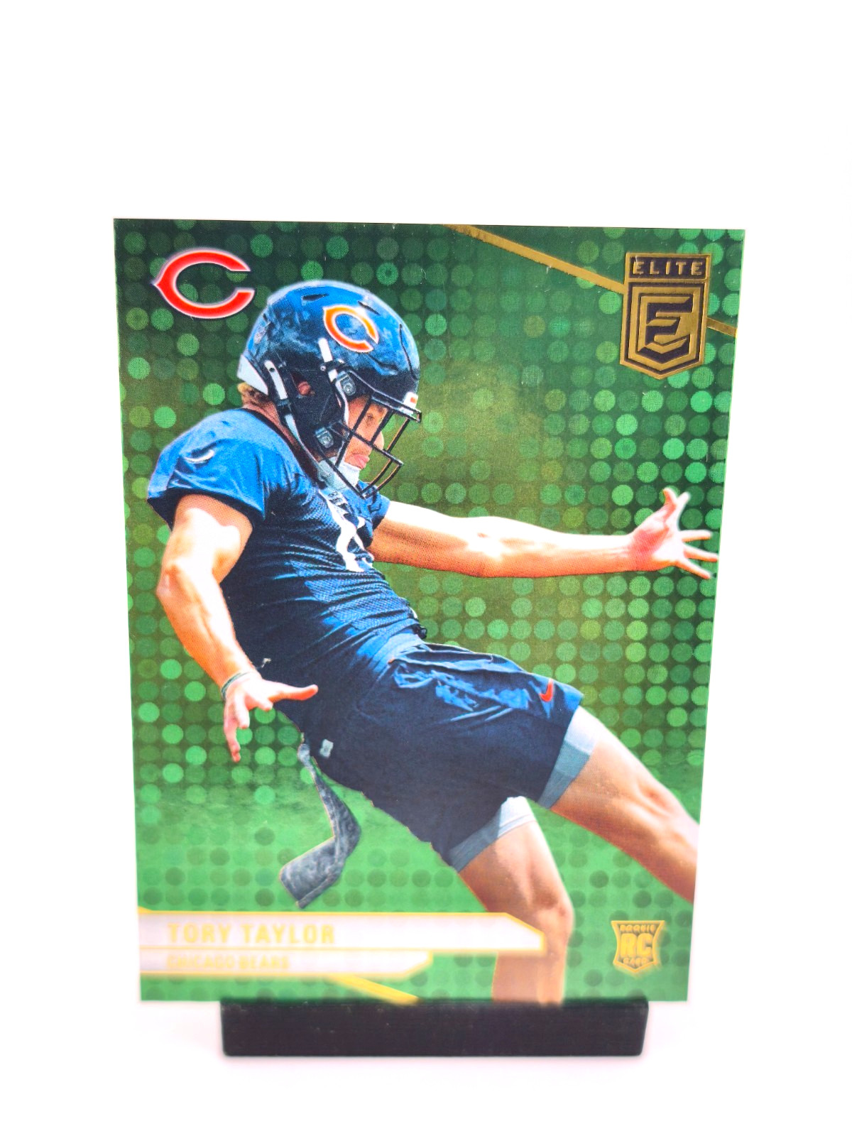Tory Taylor RC GREEN DISCO 2024 Panini Donruss Elite NFL Chicago Bears