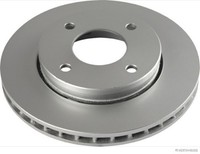 2X Herth+Buss Jakoparts Bremsscheibe J3305061 FüR Mitsubishi Smart Forfour Colt