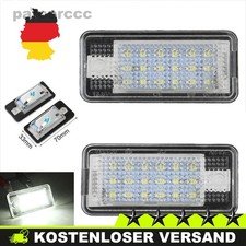 2 x LED Kennzeichen Beleuchtung für Audi A4 8E B6 B7 A3 8P A6 4F Q7 NS DE