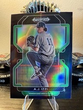 2022 Panini Prizm Draft Picks - A.J. Izzi #PDP126 Black Prizm (RC)