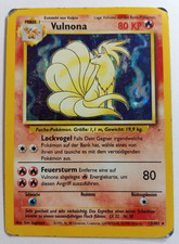 Pokémon Vulnona 12/102 Base Set | Rare | Deutsch | Heavy Play