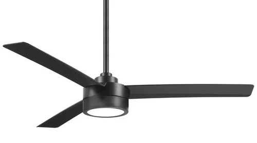 Minka Aire Roto LED 52" Ceiling Fan - Coal 3-Blade Remote Control - Picture 1 of 2
