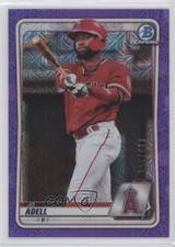 2020 Bowman Chrome Prospects Mega Box Purple Mojo Refractor /250 Jo Adell 02dl