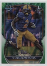 2022 Bowman U Chrome Green Lava Refractor 81/99 Israel Abanikanda #95 0it8