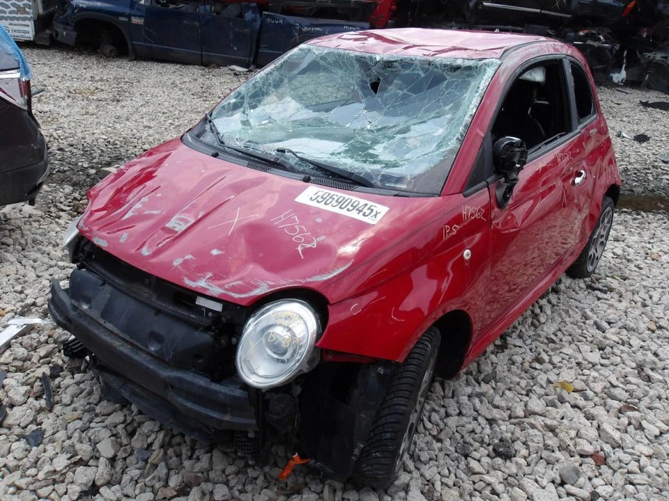 Radiator Fan Motor Fan Assembly 2 Door Pop With AC Fits 12-17 FIAT 500 2138737 - Изображение 2 из 4