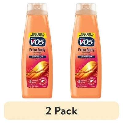 V05 Alberto VO5 Extra Body Volumizing Shampoo with Collagen & Aloe Extract 2PK