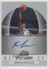 2006-07 Topps Finest Rookie Rookie Refractor Auto Kyle Lowry #58 Auto 7b5
