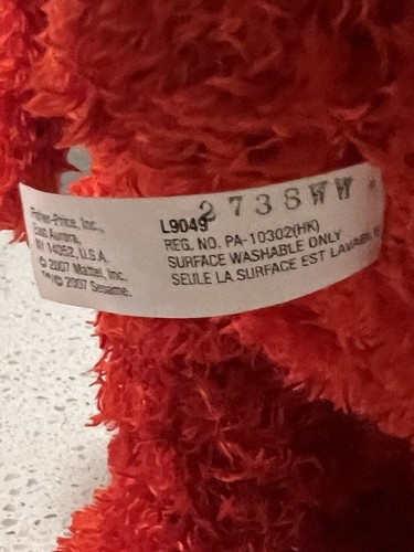 ELMO LIVE! Fisher Price Sesame Street Talking Singing Dancing Elmo Untested - Picture 9 of 12