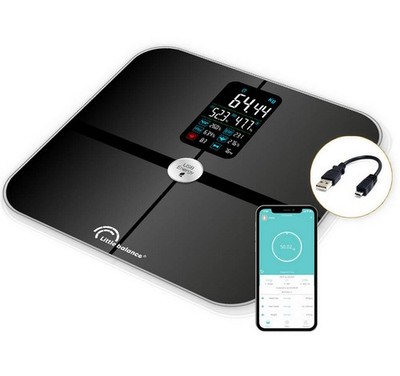 Little Balance Impedanzmessgerät angeschlossen 180kg/100g schwarz