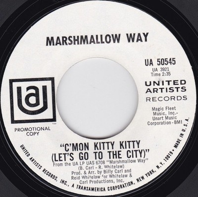 Marshmallow Way - C'mon Kitty Kitty Let's Go To The City -  - Promo - C8100z