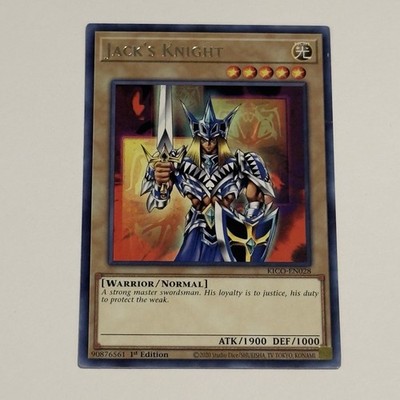 Yu-Gi-Oh! Jack's Knight King's Court KICO-EN028 Collectors Rare 1st Edition