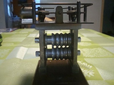 Dampfmaschine Antriebsmodell Walzwerk DUO Strasse
