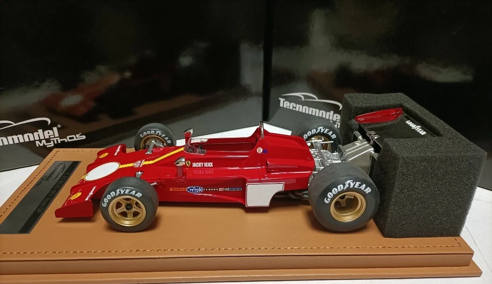 Tecnomodel 1:18 Ferrari F312 GP 1973 F1 Test Car Model - Image 3 of 4