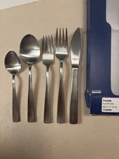 Gense FACETTE 5 Piece Place Setting NIB