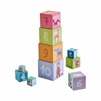 Haba StapelwüRfel Waldfreunde Stapelspiel Stapelturm Stapelspielzeug Ab 1 Jahr