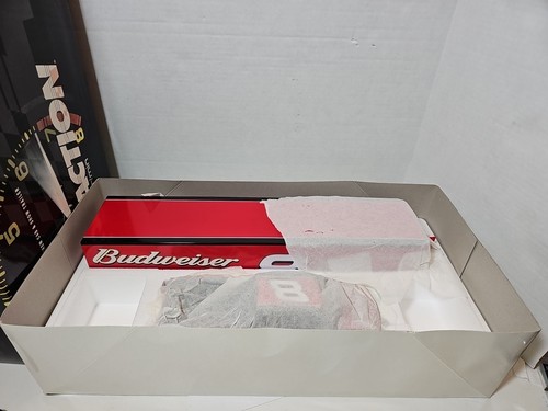 2002 DALE EARNHARDT JR BUDWEISER RED BROOKFIELD DUALLY & SHOW TRAILER CC2TWO