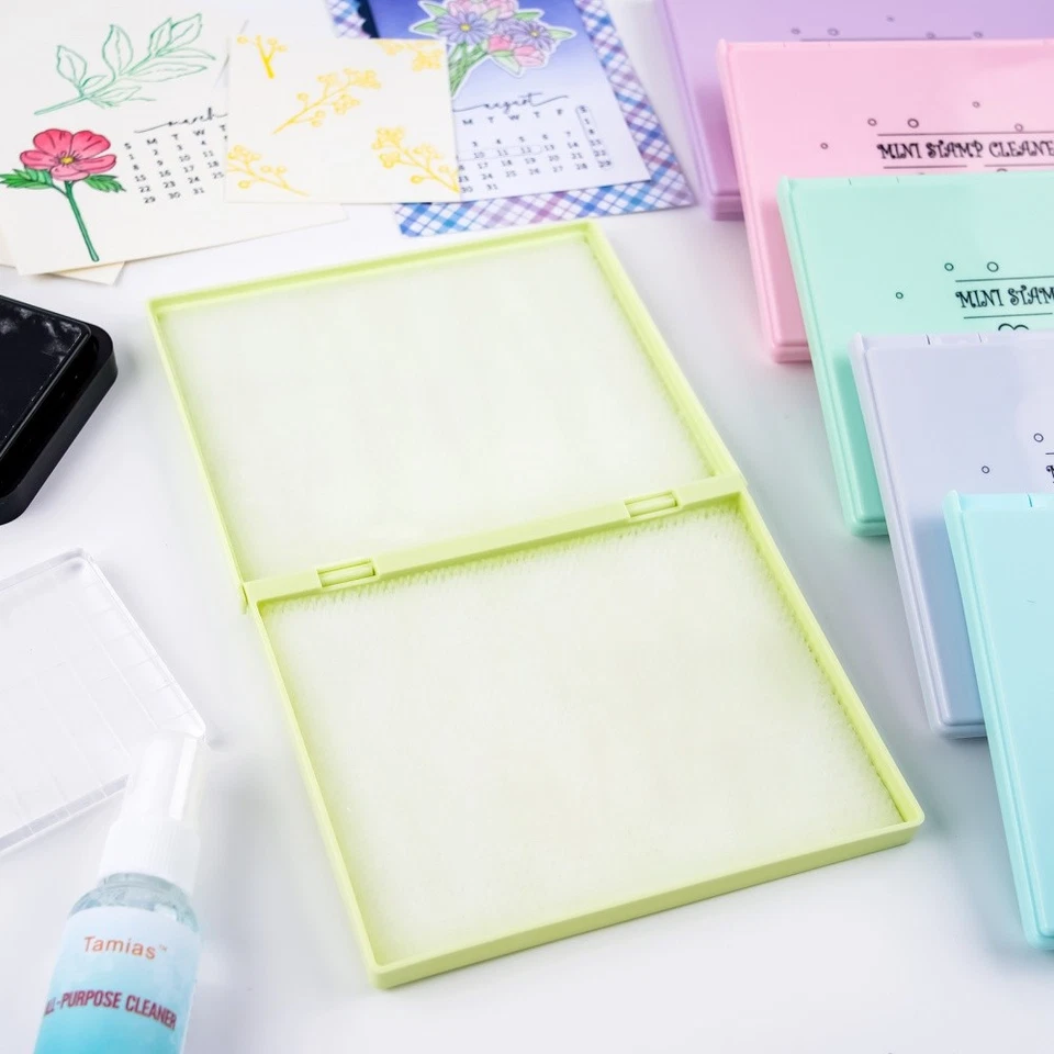 Stamp Cleaning Pad for Clear/Rubber /Cling/Foam Stamps Craft Scrapbooking Tool - Image 4 of 4