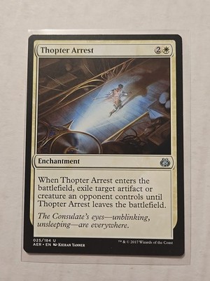 Thopter Arrest - Aether Revolt - LP - Uncommon - Enchantment - MTG