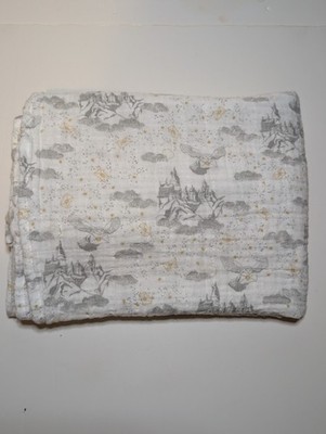 Aden + Anais Harry Potter Muslin Baby Blanket Hogwarts Hedwig Cotton Swaddle 
