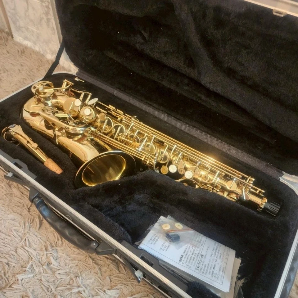 TREVOR J.JAMES Saxophon THE HORN Revolution Gold mit Hartschalenkoffer aus JA... - Bild 1 von 4