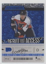 2023 Upper Deck Credentials Debut Ticket Access Blue /149 Emil Andrae #119 05cr