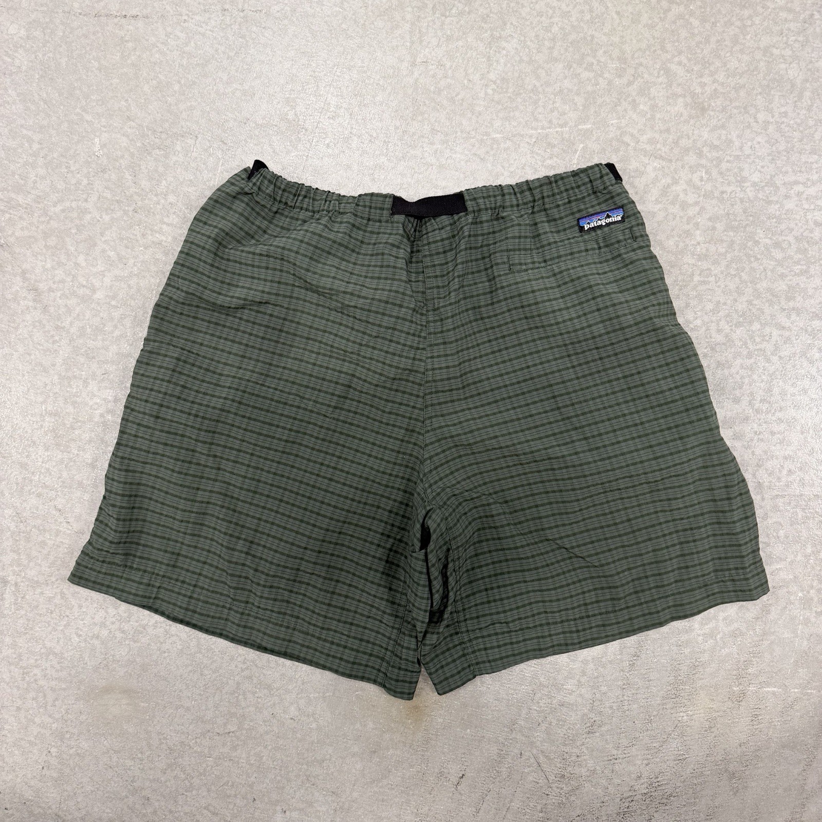 Vintage 90s Patagonia River Shorts Size L 1997 Rare Color Green Swim Trunks Rare