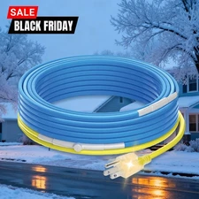 YeloDeer Water Pipe Heating Cable -Heavy-Duty Weatherproof Design