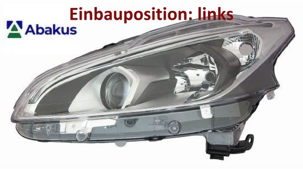 Abakus 550-1165R-LDEM2 Hauptscheinwerfer Rechts Scheinwerfer FüR Peugeot-image