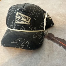 Hyde Park Rope Trucker Hat. Gray Fade. Cushioned Bill. Top Quality $100
