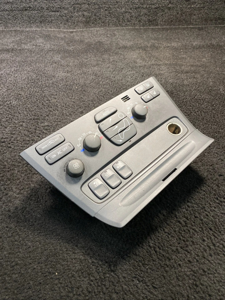 Panel de control de clima térmico de aire acondicionado Volvo S60 V70 XC70 2001-2009 OEM 30746023 Foto 2 de 4