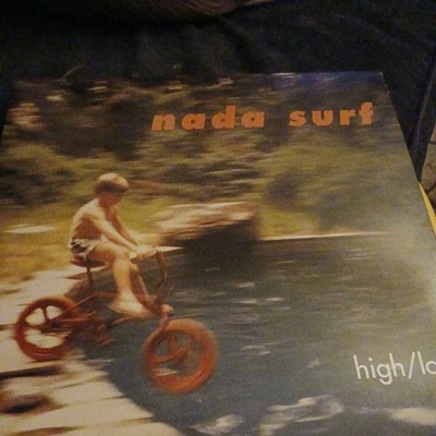 NADA SURF High/Low Orange Vinyl LP 2016 Elektra VG+ R1 61913  VMP 150 Gram