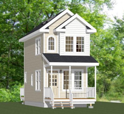 12x28 House 772 Sq Ft Pdf Floor Plan Model 7 Ebay