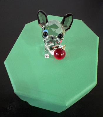 Swarovski Crystal HOLIDAY CHEERS FRENCH BULLDOG Dog Figurine