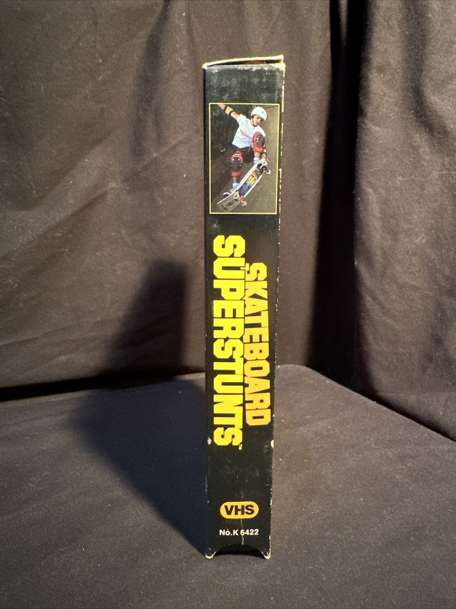 Skateboard Superstunts vintage VHS skate video Christian Hosoi Rob