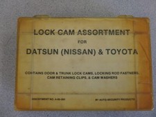 AUTO SECURITY A-00-300 DATSUN/NISSAN & TOYOTA DOOR & TRUNK LOCK CAM KIT USED