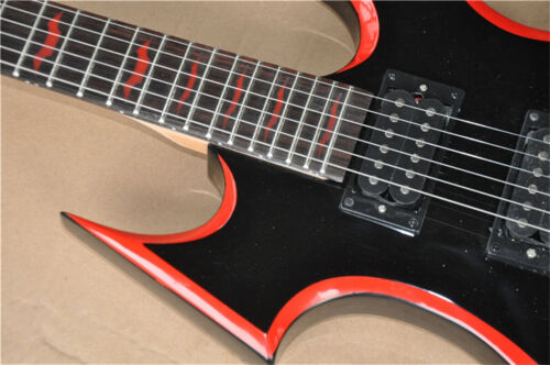 Black Strings Through Body BC Rich Electric Guitar 6 Strings B C Rich Warbeast - Picture 3 of 12