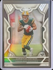 Christian Watson - 2022 Panini Certified Football - Rookie - Numbered /325 #132