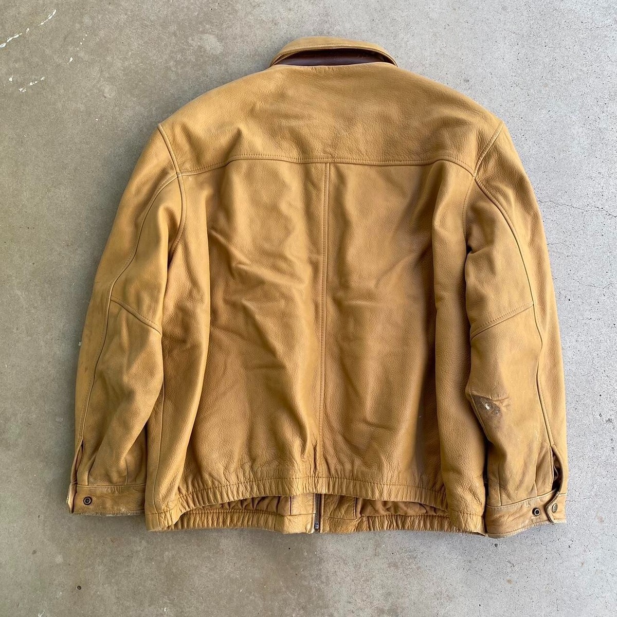 Vintage Timberland heavy Leather zip up work jacket. New Vintage Timberland heavy Leather zip up work jacket. New