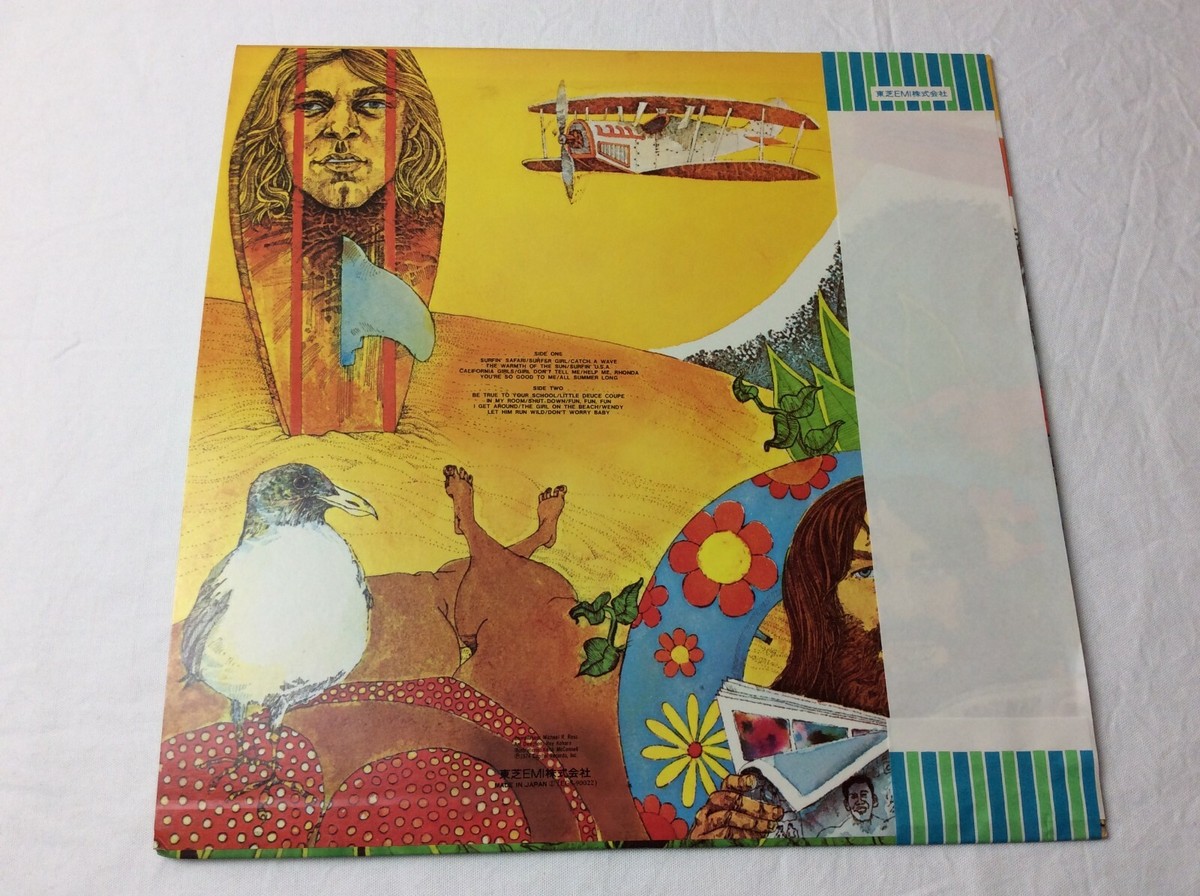 The Beach Boys Endless Summer 1975 Japan Vinyl LP ECS-90022 Near