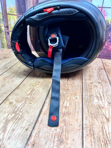 Motocicleta Bilt Full Face negra con bolsa de almacenamiento talla XXL - Imagen 16 de 22