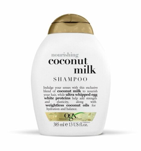 Ogx Nourishing Hair Shampoo Coconut Milk Paraben Free Hydrating 13 oz Pack of 3 - Picture 4 of 4