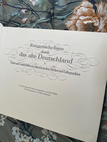Romantic Journey Through Old Germany Engravings Vintage German Lithographs 1969 - Picture 4 of 8