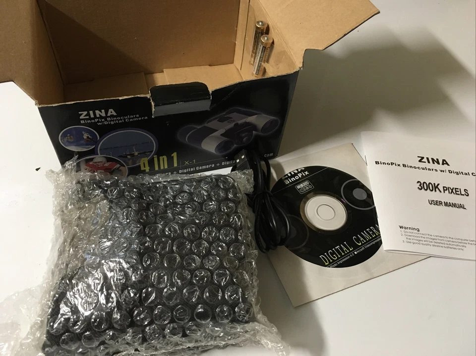 Camera ZINA 4 in1 10 x 25 BINOCULARS & DIGITAL CAMERA & DIGITAL VIDEO & PC CAM - Image 2 of 4